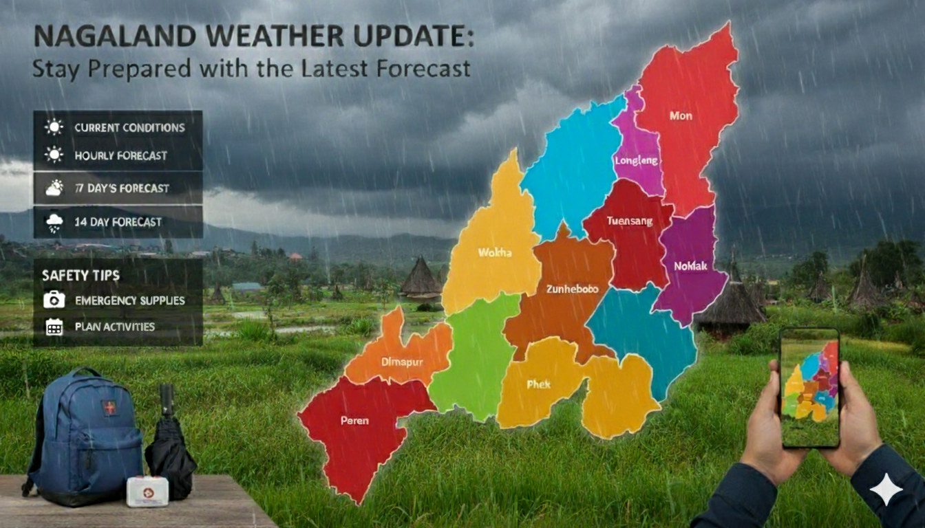 Nagaland Weather Update: Stay Prepared with the Latest Forecast